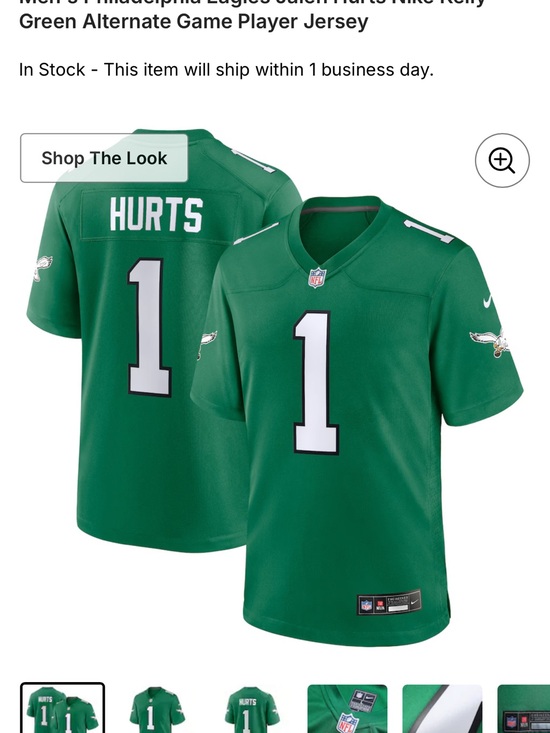 Nike Other - Authentic NFL Philadelphia Eagles Jersey
